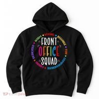 Cute School Secretary Admin Appreciation Front Office Squad Hoodie thumb 0