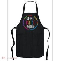 Cute School Secretary Admin Appreciation Front Office Squad Apron thumb 0