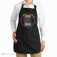 Cute School Secretary Admin Appreciation Front Office Squad Apron thumb 2