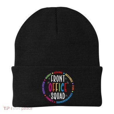 Cute School Secretary Admin Appreciation Front Office Squad Beanie