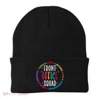Cute School Secretary Admin Appreciation Front Office Squad Beanie thumb 0