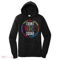 Cute School Secretary Admin Appreciation Front Office Squad Women's Hoodie thumb 0