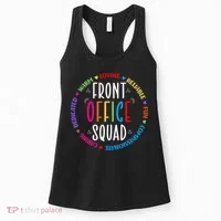 Cute School Secretary Admin Appreciation Front Office Squad Women's Tank Top thumb 0