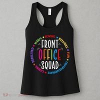 Cute School Secretary Admin Appreciation Front Office Squad Women's Tank Top thumb 3