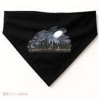 City Skyline Searchlight USA-Made Doggie Bandana thumb 0