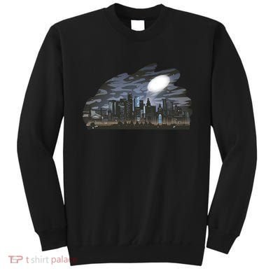 City Skyline Searchlight Sweatshirt