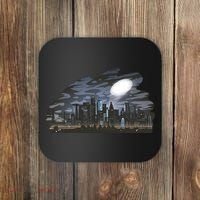 City Skyline Searchlight Coaster thumb 0