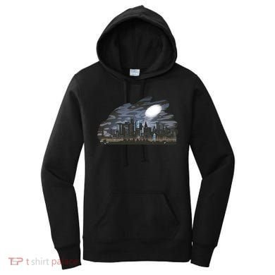 City Skyline Searchlight Women's Hoodie