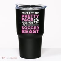 Cool Soccer Soccer Lover Player Sports Tumbler thumb 0