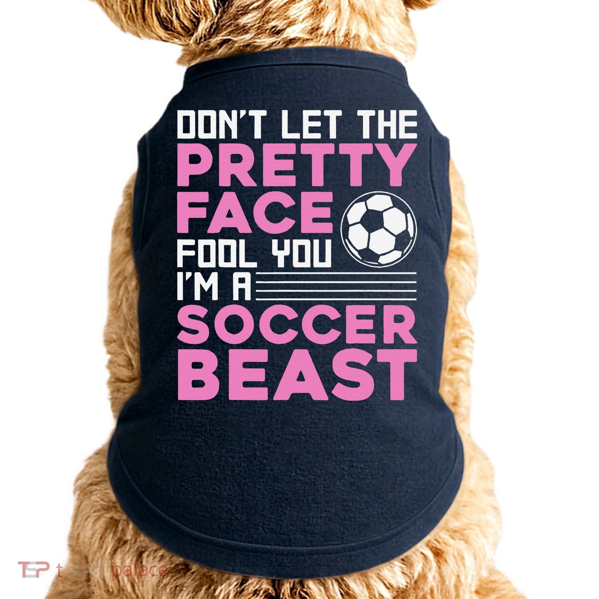 Cool Soccer Soccer Lover Player Sports Doggie Tank