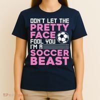 Cool Soccer Soccer Lover Player Sports T-Shirt thumb 4