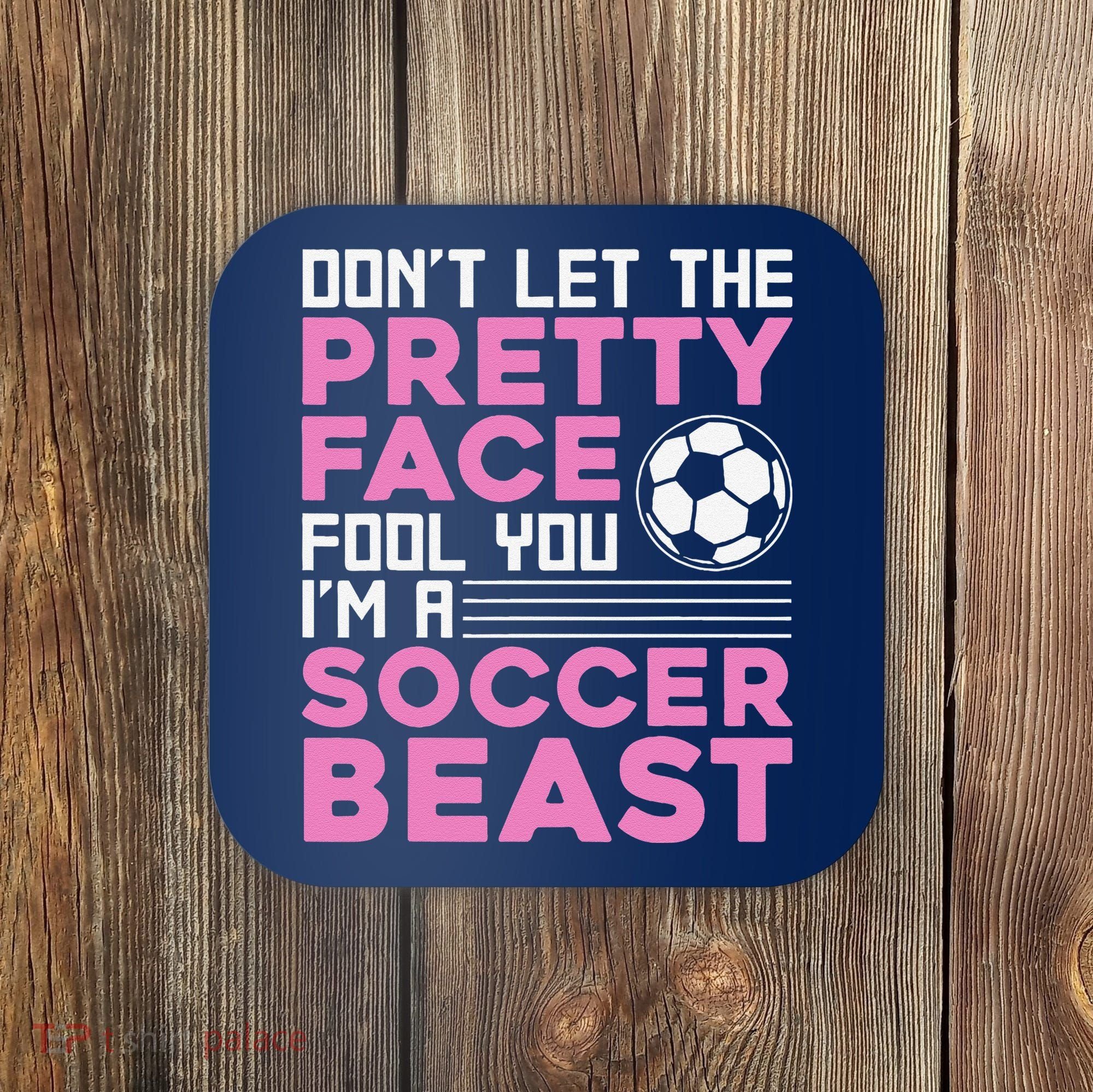 Cool Soccer Soccer Lover Player Sports Coaster