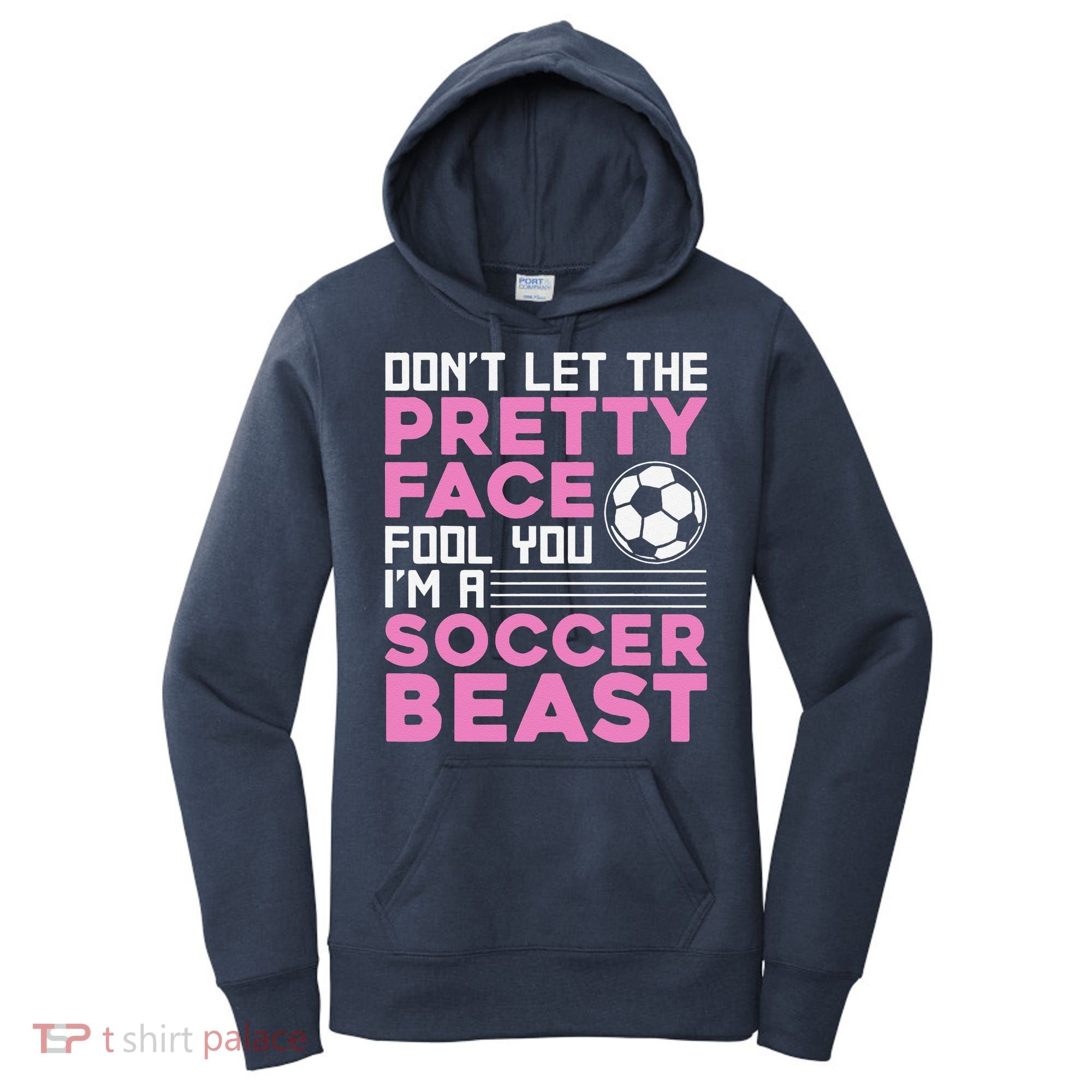 Cool Soccer Soccer Lover Player Sports Women's Hoodie
