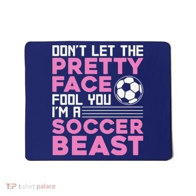 Cool Soccer Soccer Lover Player Sports Mousepad