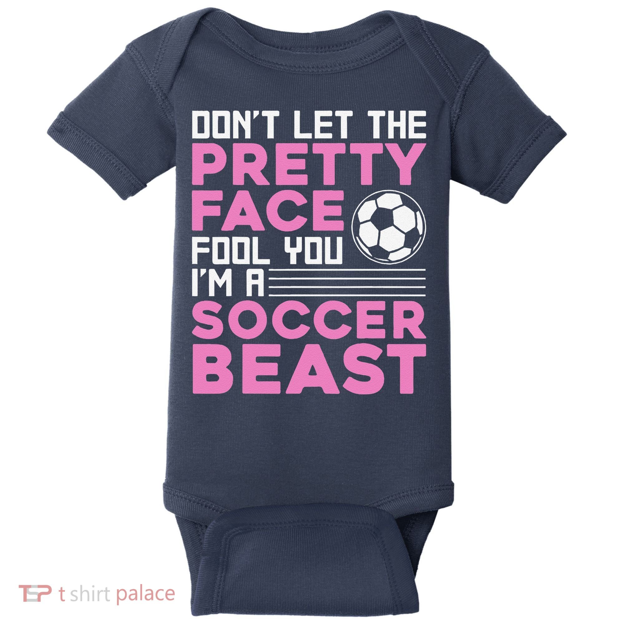 Cool Soccer Soccer Lover Player Sports Baby Bodysuit
