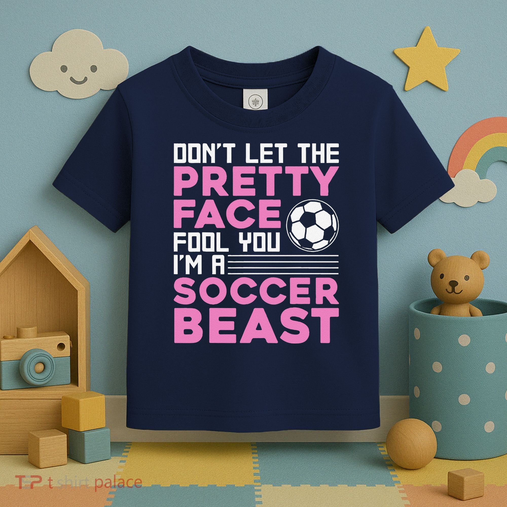 Cool Soccer Soccer Lover Player Sports Toddler T-Shirt