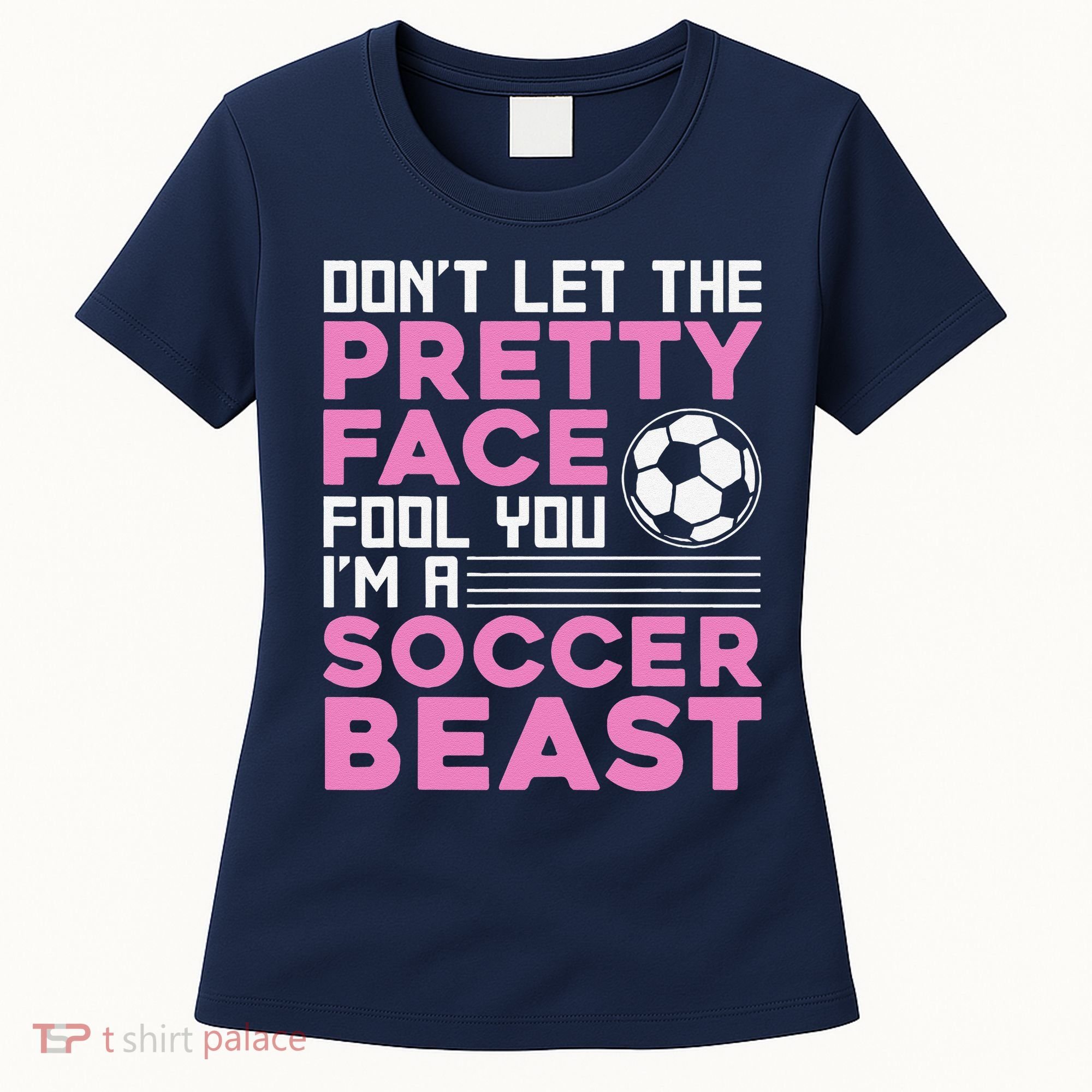 Cool Soccer Soccer Lover Player Sports Women's T-Shirt