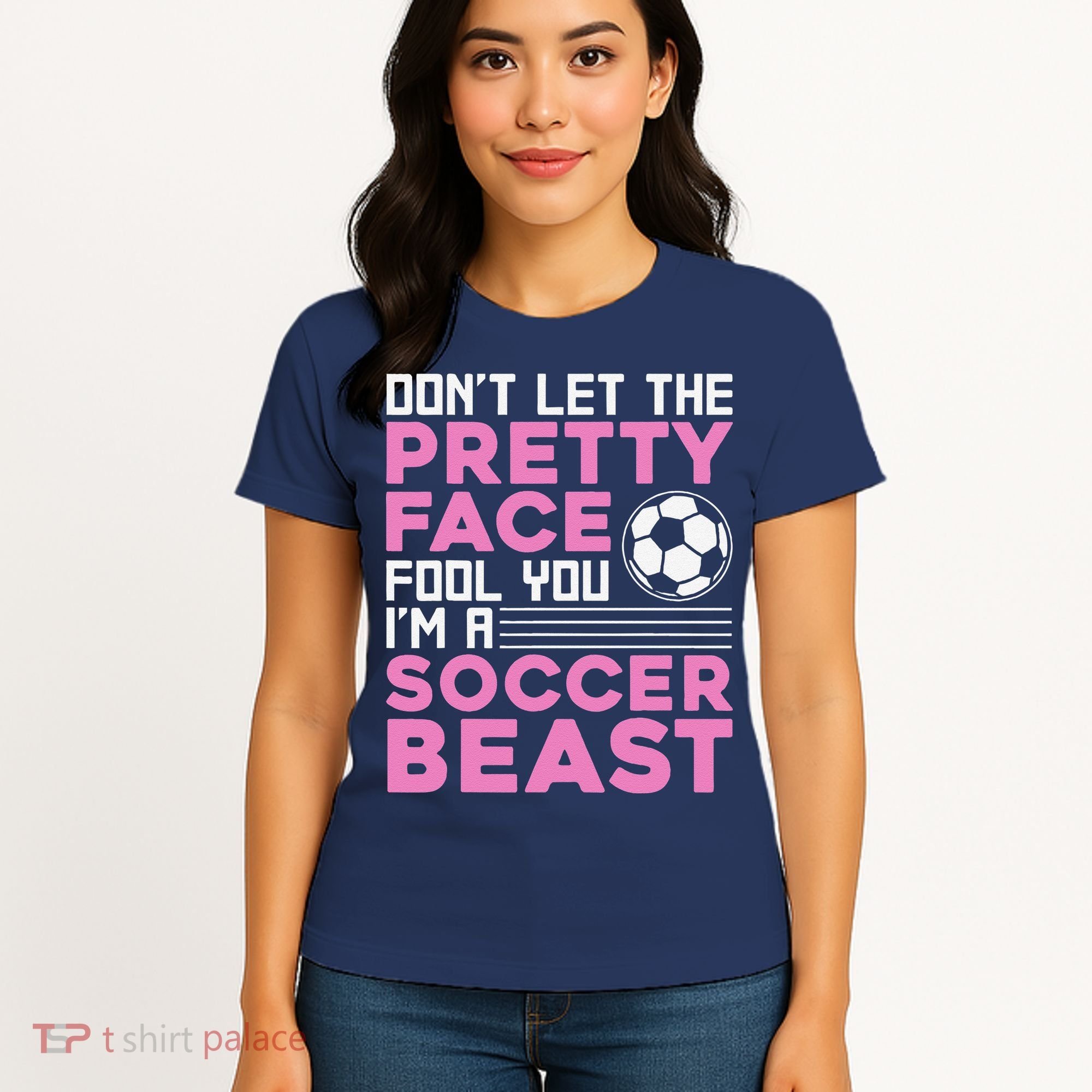 Cool Soccer Soccer Lover Player Sports Women's T-Shirt