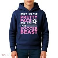 Cool Soccer Soccer Lover Player Sports Kids Hoodie thumb 4