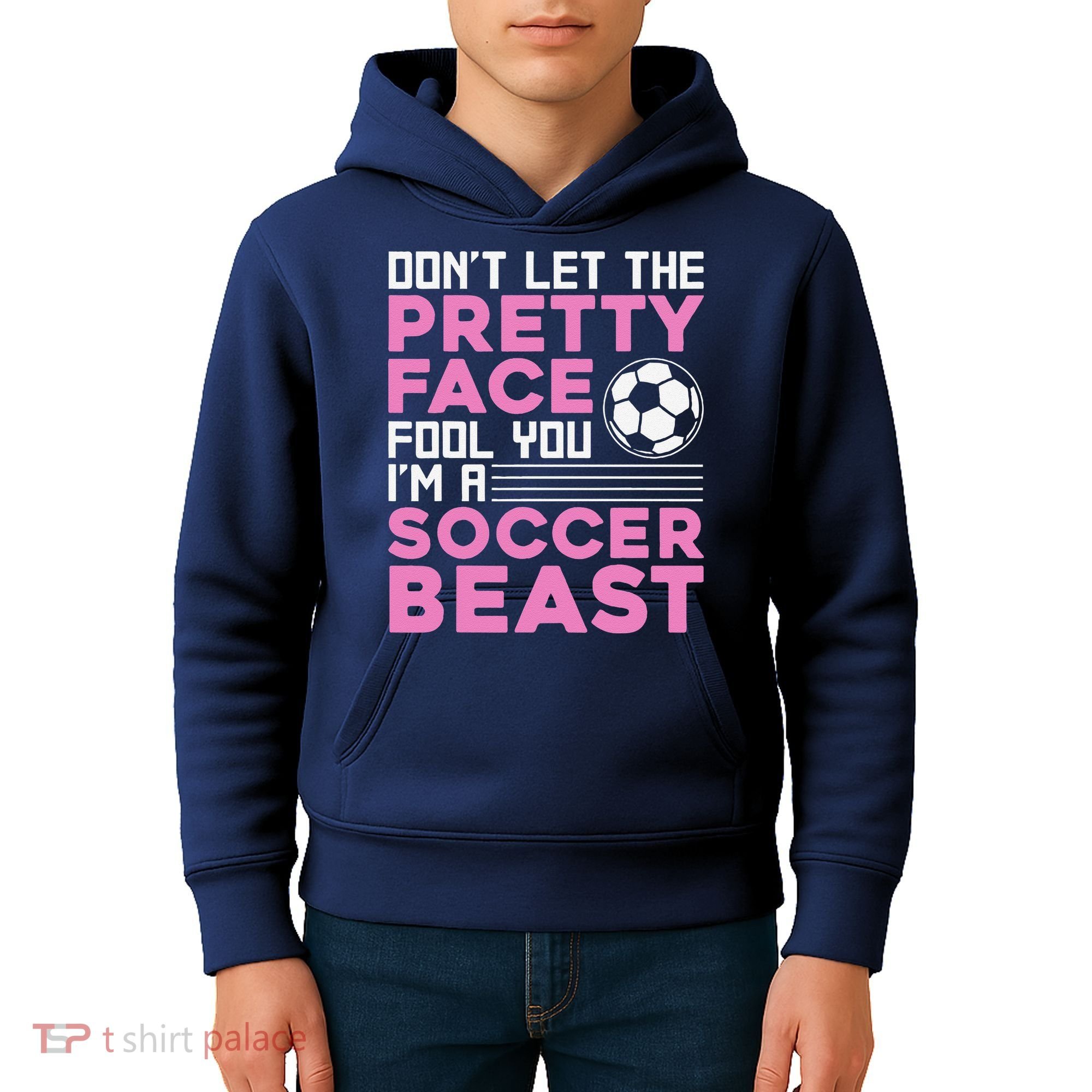 Cool Soccer Soccer Lover Player Sports Kids Hoodie