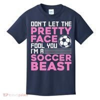 Cool Soccer Soccer Lover Player Sports Kids T-Shirt thumb 0