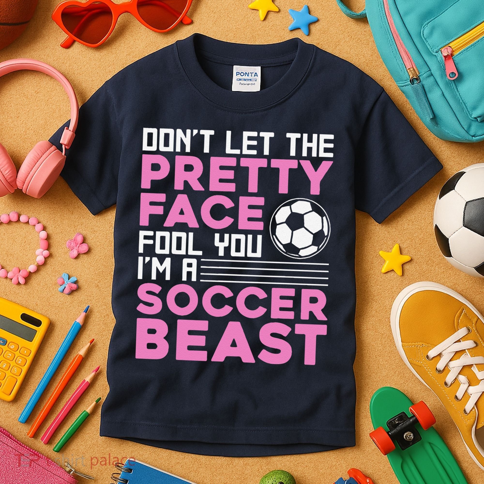 Cool Soccer Soccer Lover Player Sports Kids T-Shirt