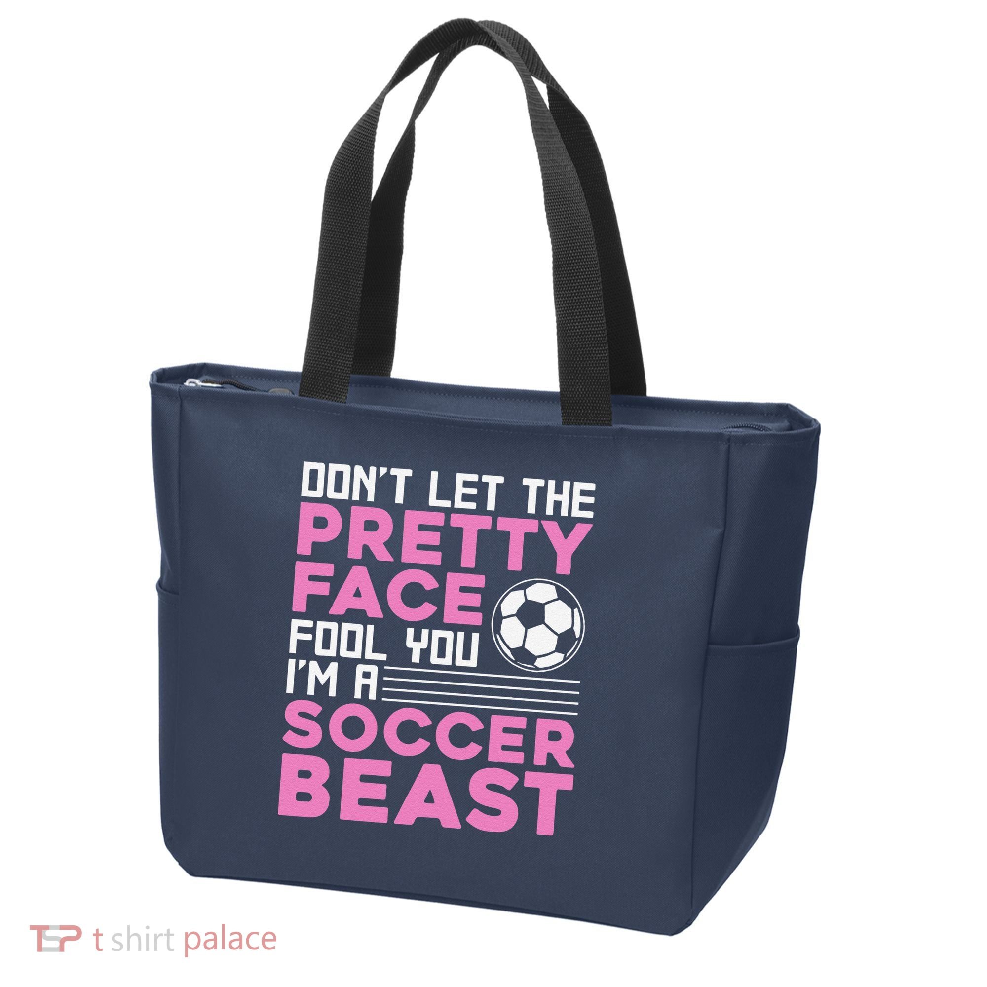 Cool Soccer Soccer Lover Player Sports Tote Bag