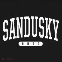 College Style Sandusky Ohio Souvenir Gift Apron thumb 3