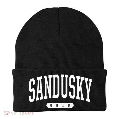 College Style Sandusky Ohio Souvenir Gift Beanie