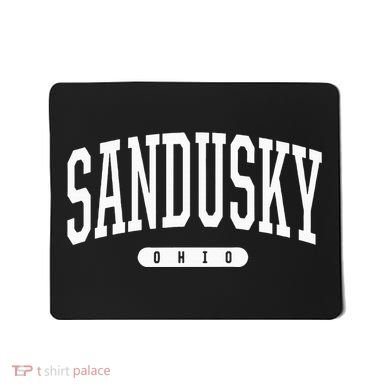 College Style Sandusky Ohio Souvenir Gift Mousepad