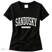 College Style Sandusky Ohio Souvenir Gift Women's T-Shirt thumb 0