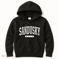 College Style Sandusky Ohio Souvenir Gift Kids Hoodie thumb 0