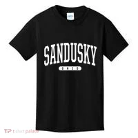 College Style Sandusky Ohio Souvenir Gift Kids T-Shirt thumb 0
