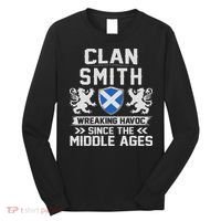 Clan Smith Scottish Family Scotland Mothers Day Fathers Long Sleeve Shirt thumb 0
