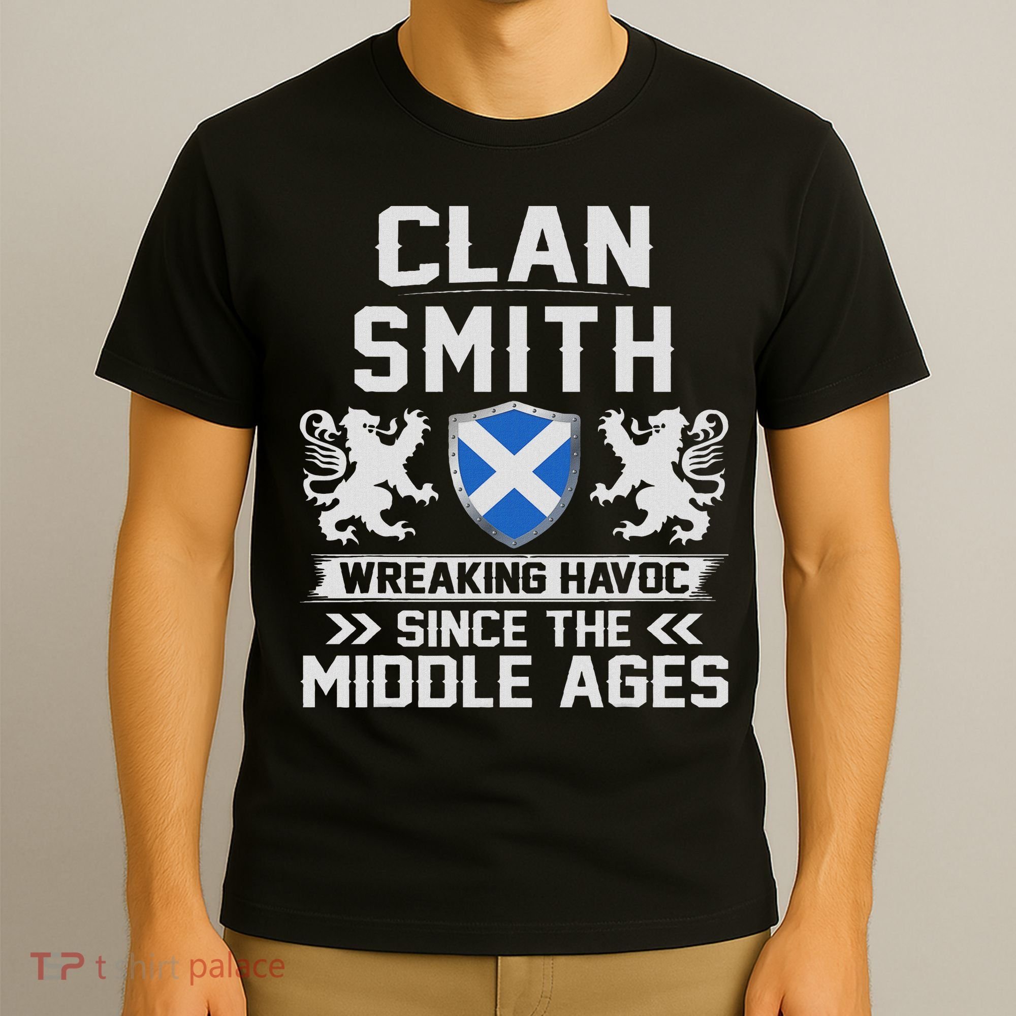 Clan Smith Scottish Family Scotland Mothers Day Fathers T-Shirt