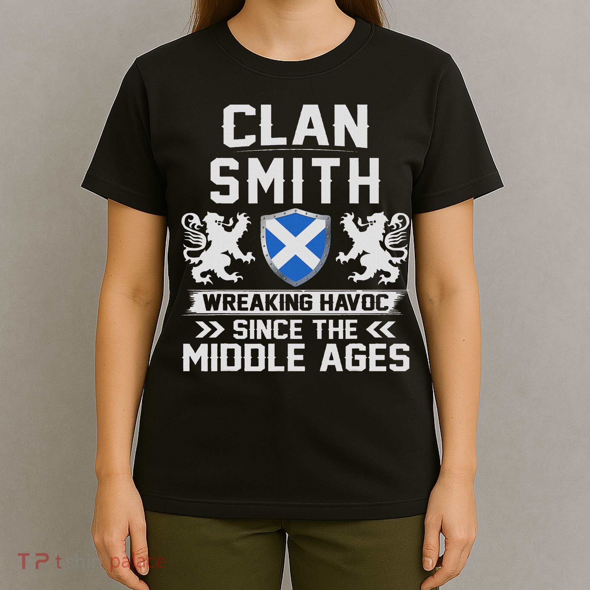 Clan Smith Scottish Family Scotland Mothers Day Fathers T-Shirt