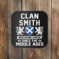 Clan Smith Scottish Family Scotland Mothers Day Fathers Coaster thumb 0