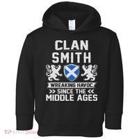 Clan Smith Scottish Family Scotland Mothers Day Fathers Toddler Hoodie thumb 0