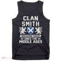 Clan Smith Scottish Family Scotland Mothers Day Fathers Tank Top thumb 0