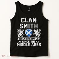 Clan Smith Scottish Family Scotland Mothers Day Fathers Tank Top thumb 2