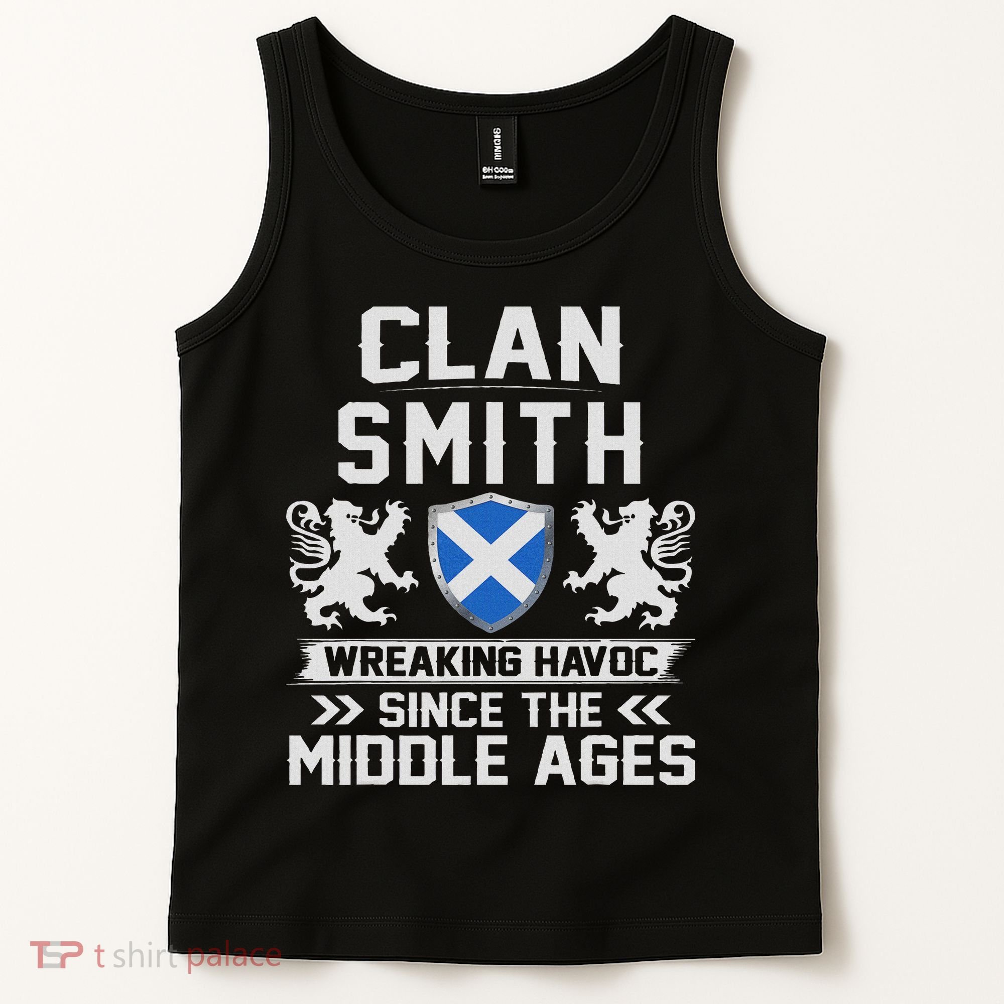 Clan Smith Scottish Family Scotland Mothers Day Fathers Tank Top