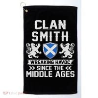 Clan Smith Scottish Family Scotland Mothers Day Fathers Golf Towel thumb 0