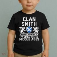 Clan Smith Scottish Family Scotland Mothers Day Fathers Toddler T-Shirt thumb 2