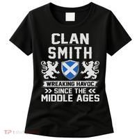 Clan Smith Scottish Family Scotland Mothers Day Fathers Women's T-Shirt thumb 0