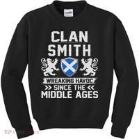Clan Smith Scottish Family Scotland Mothers Day Fathers Kids Sweatshirt thumb 0