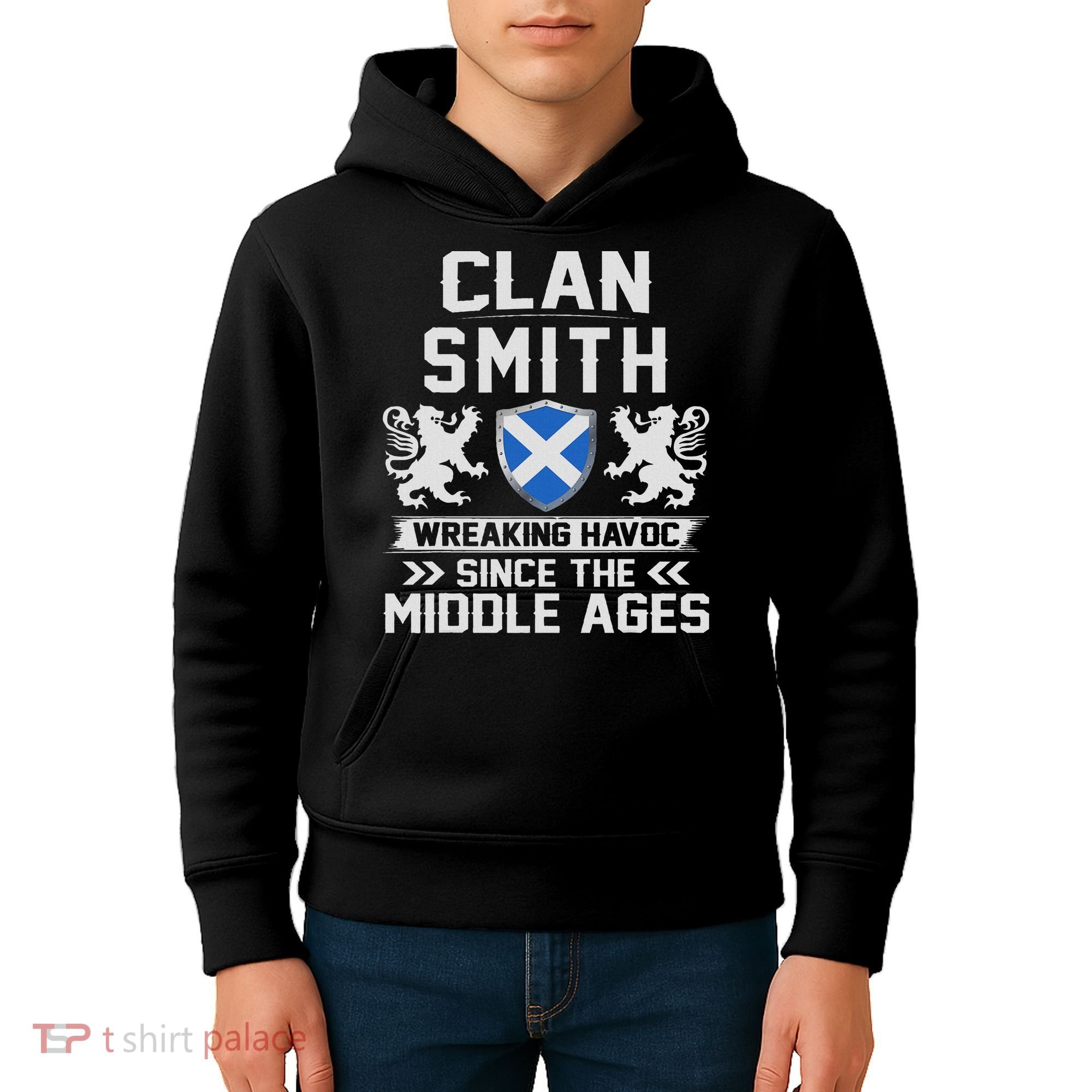 Clan Smith Scottish Family Scotland Mothers Day Fathers Kids Hoodie