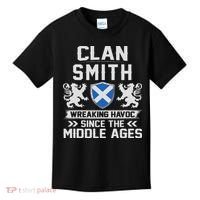 Clan Smith Scottish Family Scotland Mothers Day Fathers Kids T-Shirt thumb 0