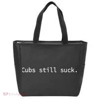 Cubs Still Suck Funny And Minimal Tote Bag thumb 0