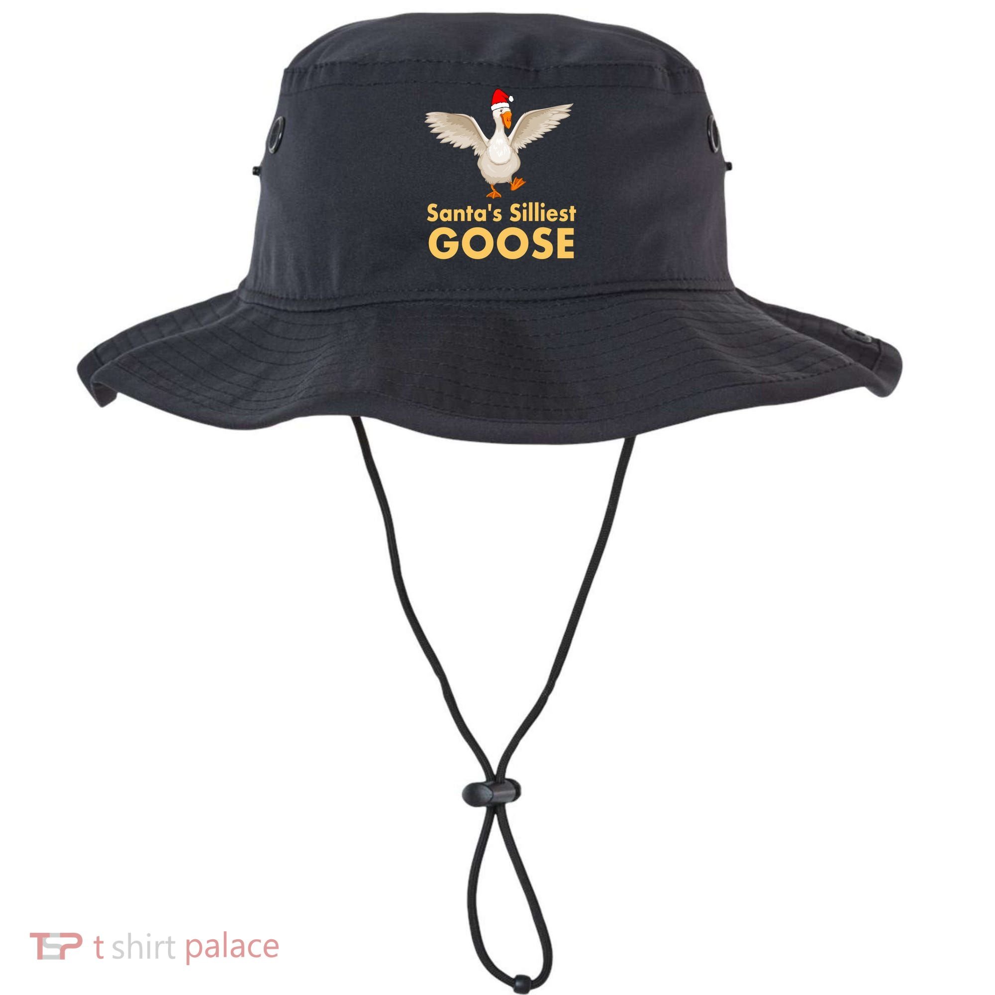 Cool Santas Silliest Goose Tacky Funny Christmas Duck Swans Gift Bucket Hat