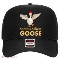 Cool Santas Silliest Goose Tacky Funny Christmas Duck Swans Gift Hat thumb 0